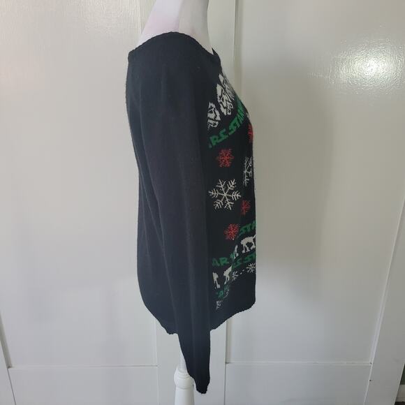 Star Wars Size XL Women's Darth Vader Storm Trooper Christmas Sweater - Picture 4 of 11
